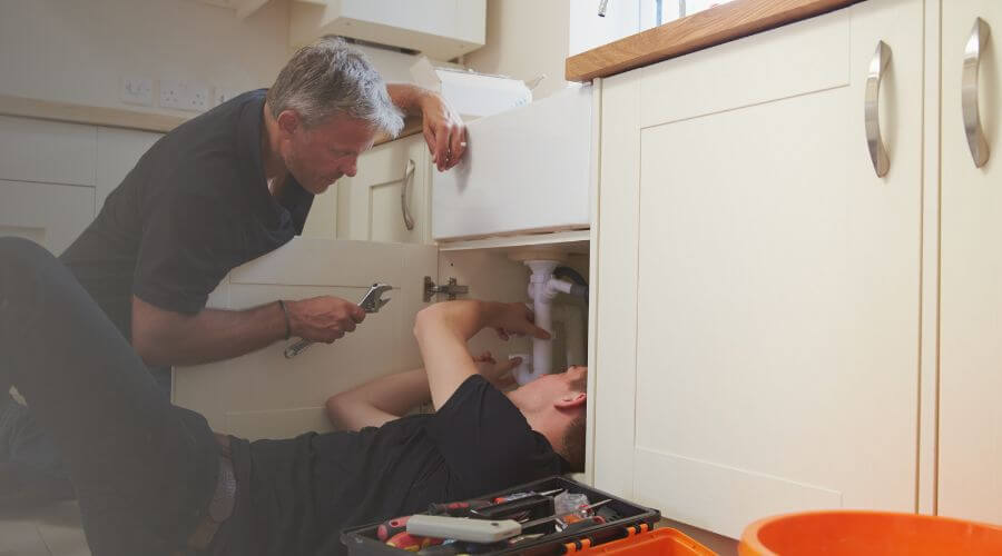 Professional burst pipe repair services in Mount Washington, KY